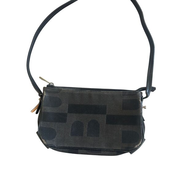 BALLY Womens Vintage Logo Fabric Crossbody Bag - Picture 2 of 9